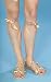 Adult ECONOMY Goddess or Fairy Costume Sandals