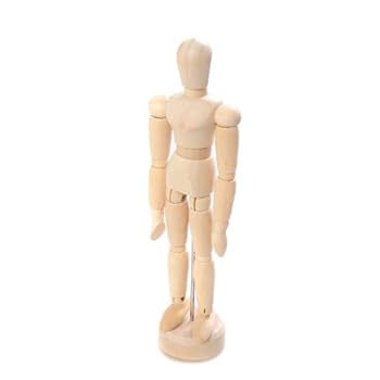Abakus Artista: marionnette / mannequin articulé en bois 14cmde haut , AMH-14cm FR Abakus Artista: marionnette / mannequin articulé en bois 14cmde haut , AMH-14cm FR