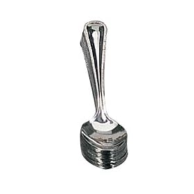 5 1/2" STAINLESS STEEL SPOON SET OF 12.