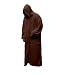 Brown Space Rug - Fleece Hooded Robe