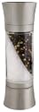 KitchenArt 80310 Dual Ended Salt and Pepper Grinder, Satin