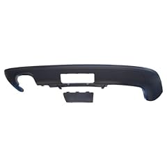Spoiler Doppelrohr gerade, satinschwarz VW Passat Stufenheck, Baujahr 03.05 - 11.10 mit Ausschnitt inklusive Abdeckung und Montageteile, Originalteil von VW