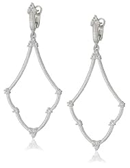 Judith Ripka "Emily" Large Single Emily Drop Earrings