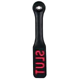 Sportsheets 12 Slut Leather Paddle Bondage & Fetish Toys