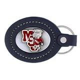 Mississippi State Bulldogs Leather Key Chain - NCAA College Athletics Fan Shop Sports Team Merchandise