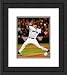 Framed Erik Bedard Seattle Mariners Photograph