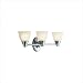 KOHLER 3-Light Chrome Transitional Arm Wall Sconce 11367-G