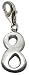 Chrysalis Sterling Silver Ladies Eight Charm