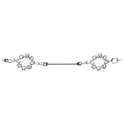 Clear Gem Floral Connection Belly Chain