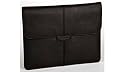 Targus Hughes Leather Portfolio Slipcase for iPad - Case for web tablet - oil-tanned leather - black - Apple iPad
