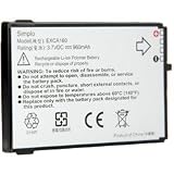Tmobile 81637TMIN TMobile Li-Ion Battery for HTC Dash