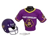 East Carolina Pirates ECU NCAA Football Helmet & Jersey Top Set