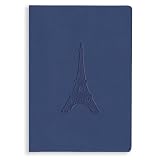 Pierre Belvedere Paris Travel Journal, Flexible Cover, Navy (272750)