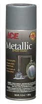 KRYLON I17047B00 "ACE" METALLIC SPRAY PAINT CHROME 11 OZ