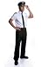 Airline Pilot Adult Costume Size Small