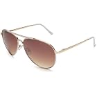Steve Madden Women's S5116 Aviator Sunglasses