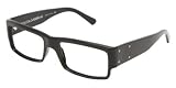 DOLCE & GABBANA EYEGLASSES - DOLCE & GABBANA D&G 3049 501 SHINY BLACK PLASTIC EYEGLASSES