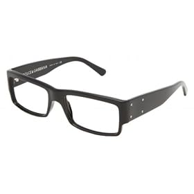 DOLCE and GABBANA D&G 3049 501 SHINY BLACK PLASTIC EYEGLASSES