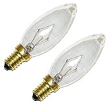 40 watt 130 volt B9.5 European Screw (E14) Base Westinghouse Light Bulb