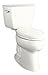 Kohler K-3713-0 Highline Classic Comfort Height Two-Piece Elongated Toilet with 10