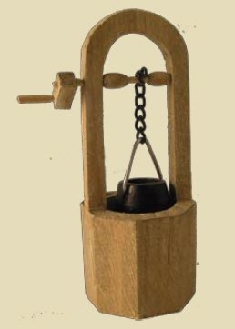 Accessori per presepi, ben arcuate, altezza 12cm