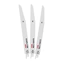 Vermont American 30262 9-Inch Metal Demolition Reciprocating Blades