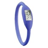 Montre de sport num?rique, ?tanche, en silicone BLEUE 17 cm hommes / femmes / enfants RADZ
