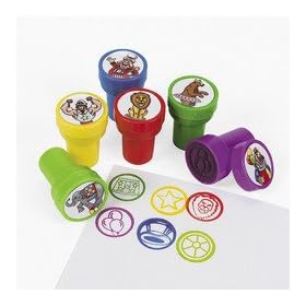 24 Carnival Character Stamps