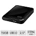 Western Digital My Passport Essential SE 750 GB USB 3.0/2.0 Ultra Portable External Hard Drive (Black)