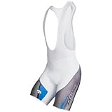 Descente 2008 Men's Spirit Cycling Bib Shorts - White/Marine - 10044whmr