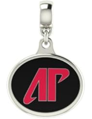 Austin Peay Governors Collegiate Drop Charm Fits Most European Style Bracelets Including, Chamilia, Zable, Troll and More. High Quality Charm in Stock for Immediate Shipping.