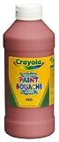 Crayola Washable Paint, 16 Oz, Blue (BIN54201642)