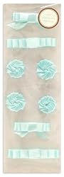 Martha Stewart Crafts Stickers Ribbon Bows Blue By The Package