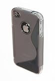 SMOKE/GREY TPU Case for Apple iPhone 4G Faceplate (fits Verizon and AT&T)