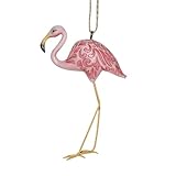 Jim Shore Heartwood Creek from Enesco Pink Flamingo Ho 4.75 IN
