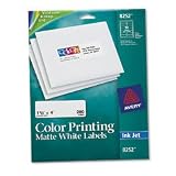 AVERY White Address Labels #8252  1 1/3 x 4 280 Labels, 20 Sheets
