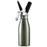 Kayser - 239782 - Siphon à crème chantilly inox 0,5l froid et chaud GASTOnomie