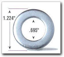 Gorilla Automotive Products – Short Shank Washers