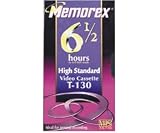 MEMOREX 21701000 High Standard VHS Video Tape (6.5 hrs.)