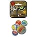 Cat's Eye Marbles Set (1 Shooter Marble, 24 Player Marbles & 2 Display Rings)