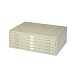 Safco  5-Drawer Steel Flat File, 36 x 24" Tropic Sand
