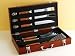 Mr. Bar-B-Q 5-Piece Stainless-Steel and Hardwood Barbecue Tool Set