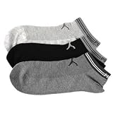 （プーマ）PUMA 3足組 甲メッシュスニーカーソックス2822-765