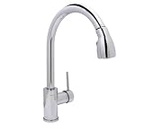 Huntington 1 Hdl Pol Nickel Pulldown Kitchen Faucet