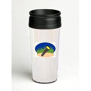 16 oz. Double Wall Insulated Tumbler with flashlight - Paper Insert by SHOPZEUS