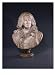 A Terracotta Bust of Jean Baptiste Rousseau (circa 1671-1741) Art Giclee Poster Print...