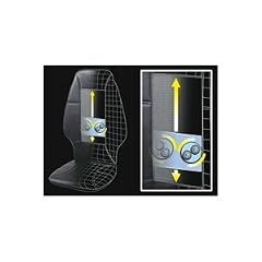SHIATSU Massagestuhl-Auflage+FERNBEDIENUNG 4 Programme!