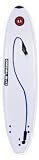 Liquid Shredder 8'2" Element Funboard Series Surfboard- White