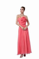 Girls Chiffon Summer Evening Dress/Homecoming Dress/Bridesmaid Dress/Prom Dress/Wedding Party Dress 