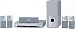Electronics: Small picture for Yamaha DVX CSC1 900 Watt 5.1 Cinema Station System A/V Receiver with Integrated 5 Disc DVD/SACD Player Silver
